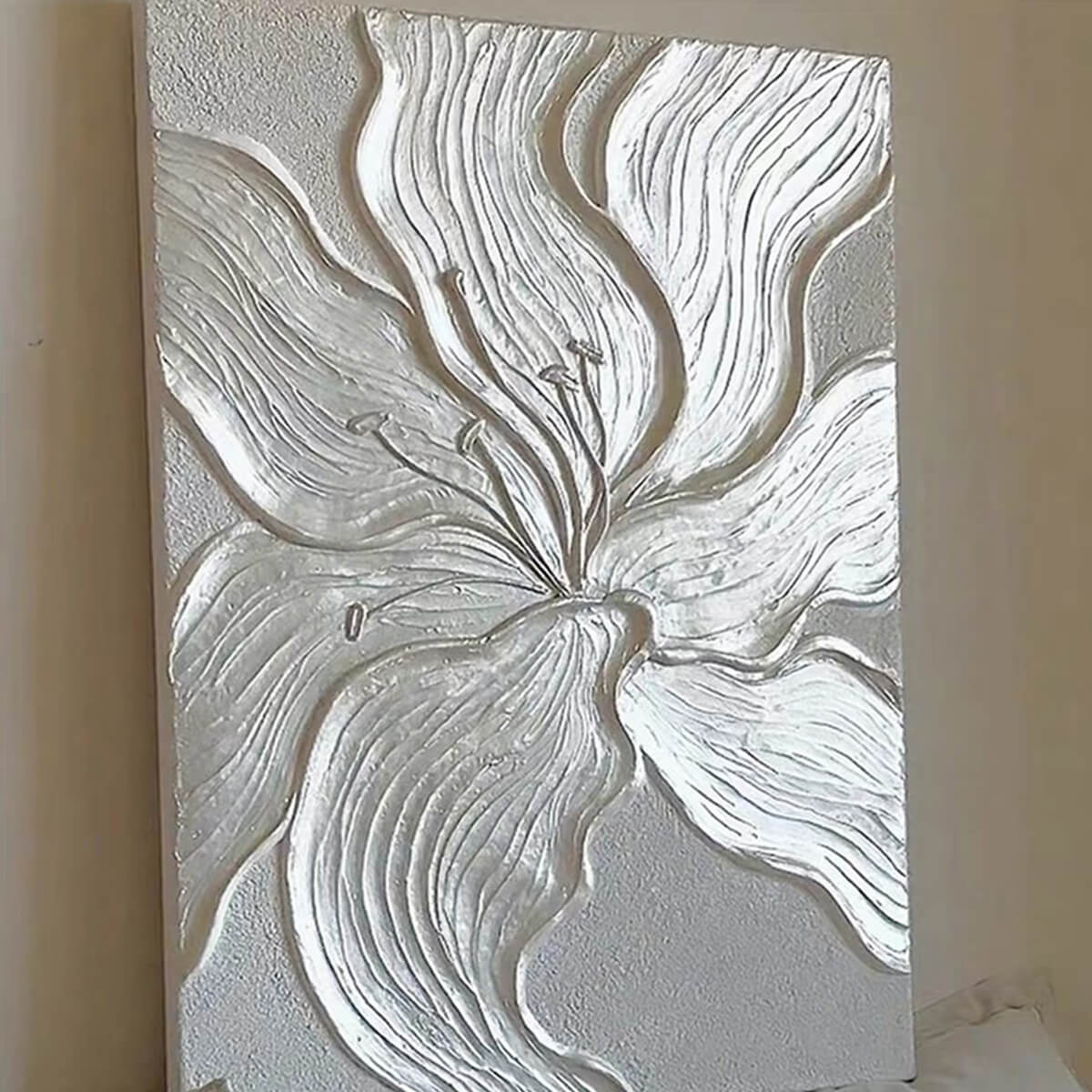 Flower Canvas Oil Painting Wall Art Decor #flr1748