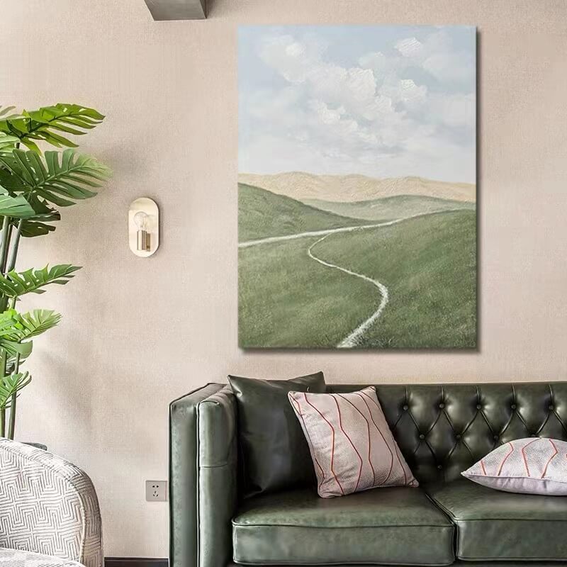 Mountains Canvas Oil Painting Wall Art Decor #LDC1768