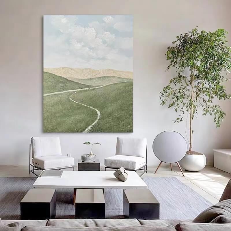 Mountains Canvas Oil Painting Wall Art Decor #LDC1768