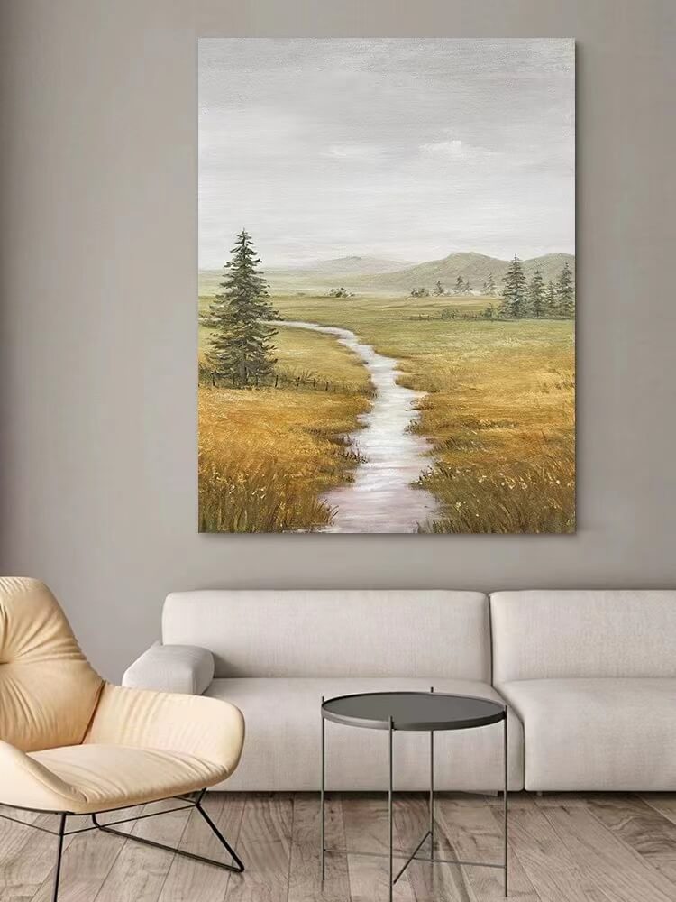 Landscape Canvas Oil Painting Wall Art Decor #ABS1542