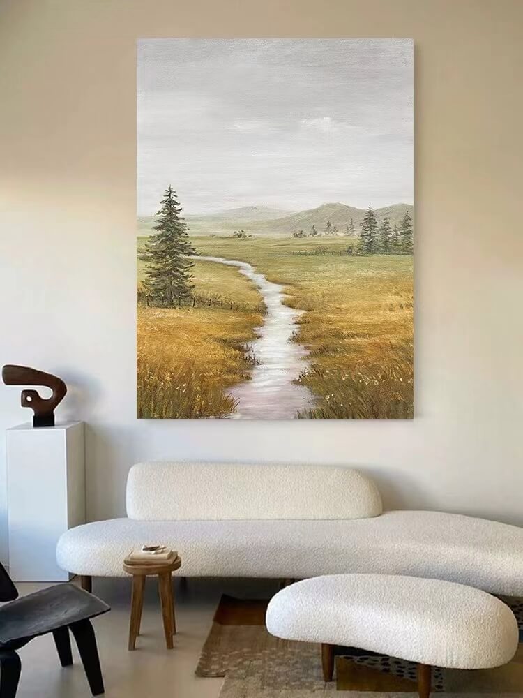 Landscape Canvas Oil Painting Wall Art Decor #ABS1542