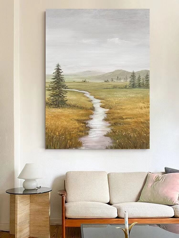 Landscape Canvas Oil Painting Wall Art Decor #ABS1542