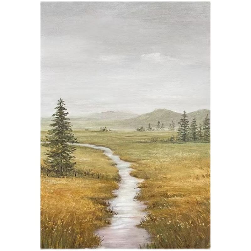Landscape Canvas Oil Painting Wall Art Decor #ABS1542