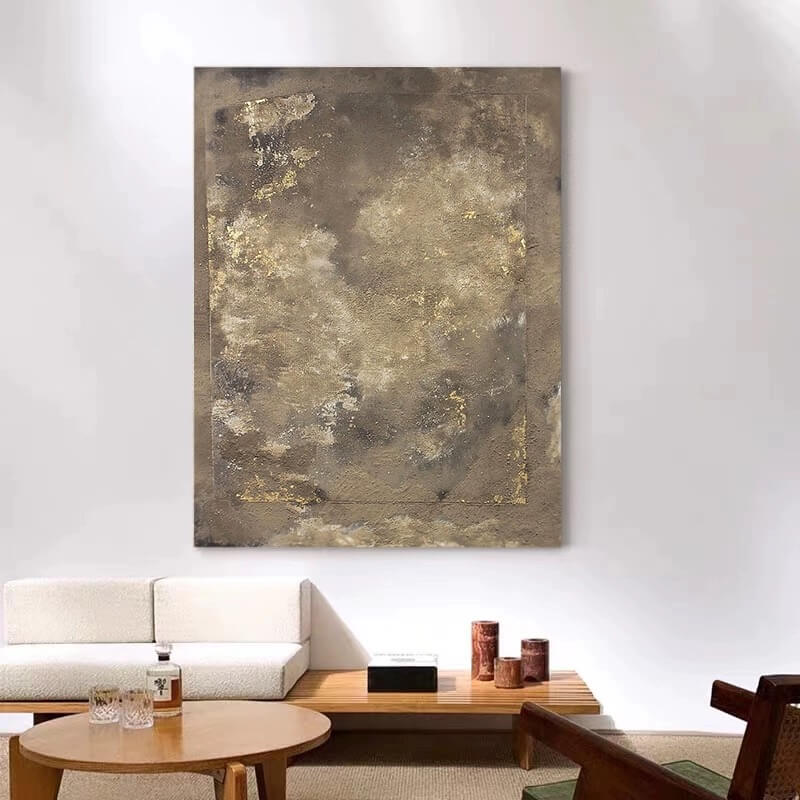 Wabi-Sabi Abstract Art Painting #wbsb21e100