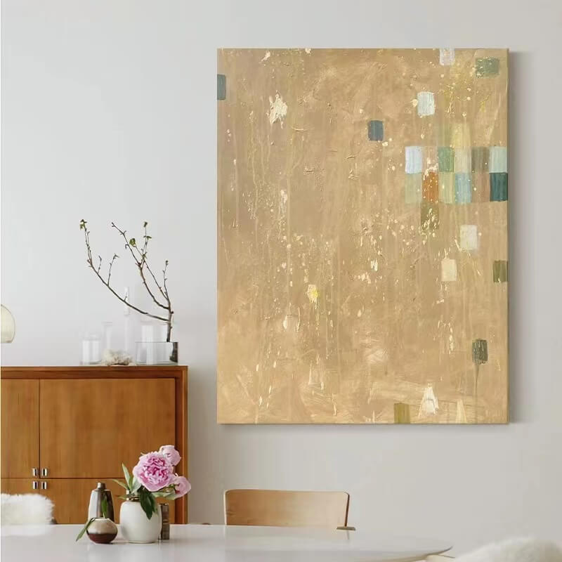 Wabi-Sabi Abstract Art Painting #wbsb21e101