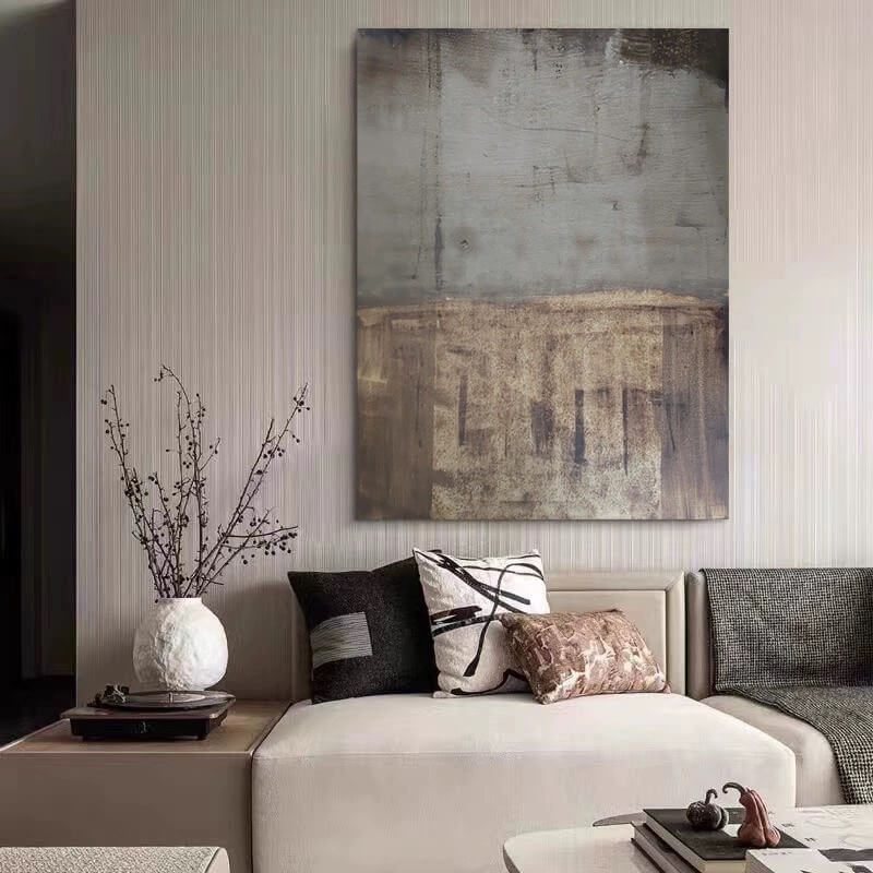 Wabi-Sabi Abstract Art Painting #wbsb21e102