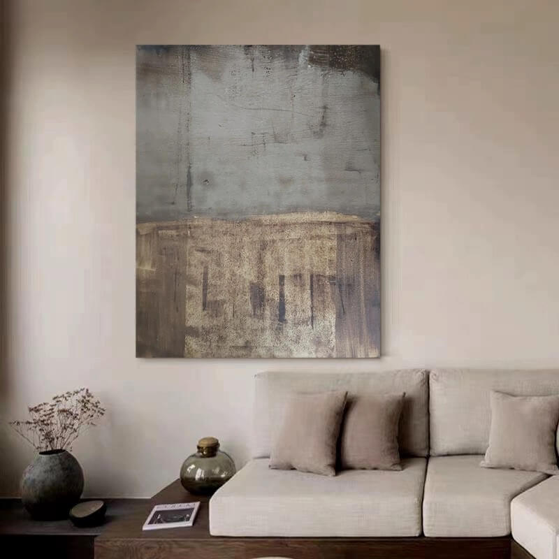 Wabi-Sabi Abstract Art Painting #wbsb21e102