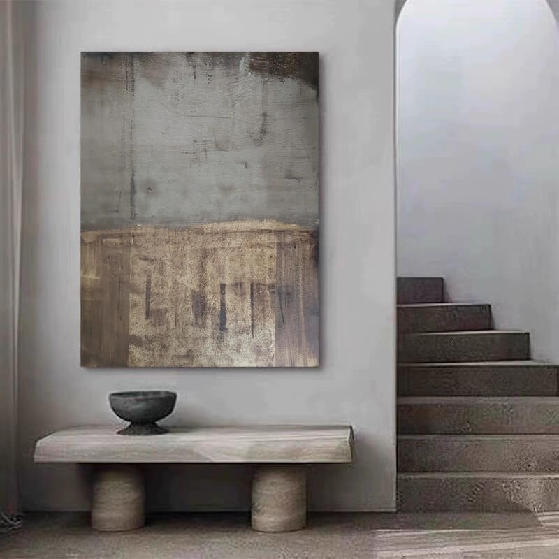 Wabi-Sabi Abstract Art Painting #wbsb21e102