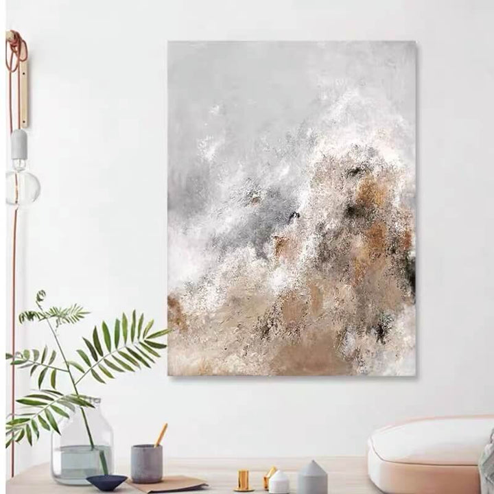Wabi-Sabi Abstract Art Painting #wbsb21e103