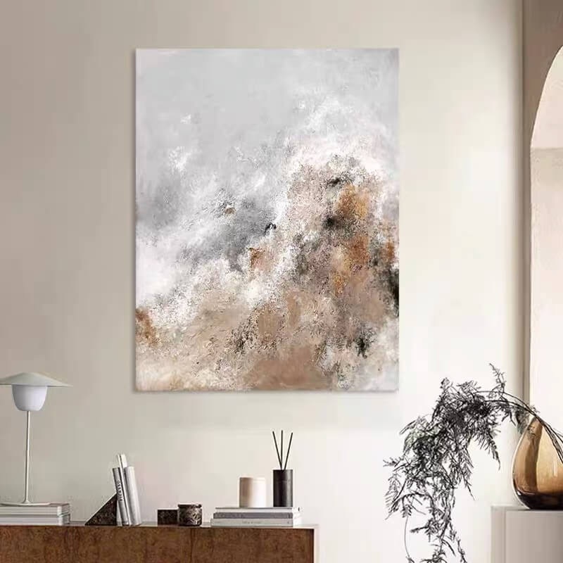 Wabi-Sabi Abstract Art Painting #wbsb21e103