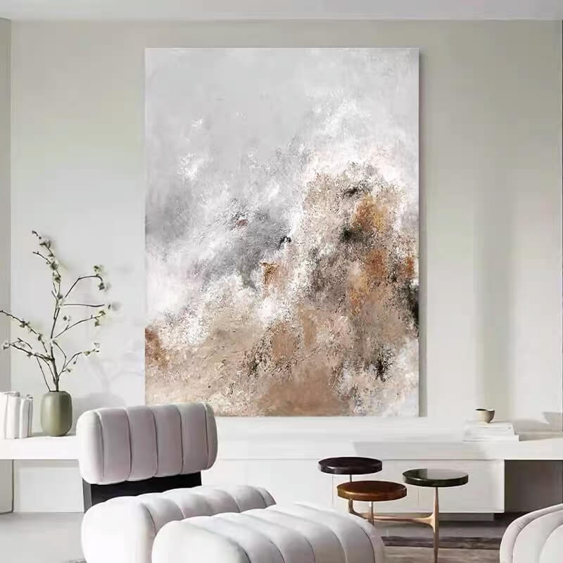 Wabi-Sabi Abstract Art Painting #wbsb21e103