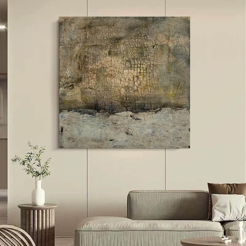 Wabi-Sabi Abstract Art Painting #wbsb21e105