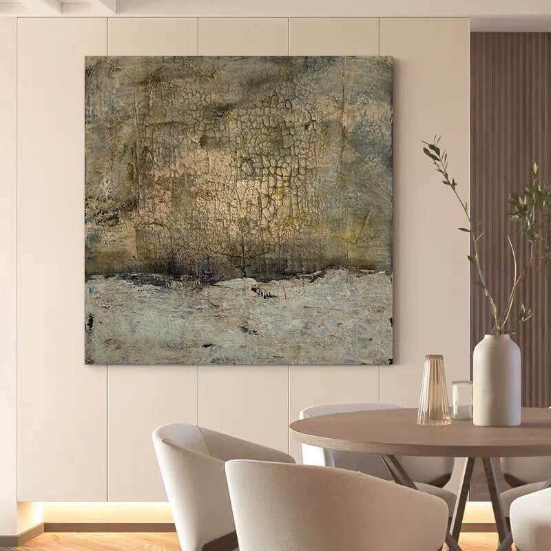 Wabi-Sabi Abstract Art Painting #wbsb21e105