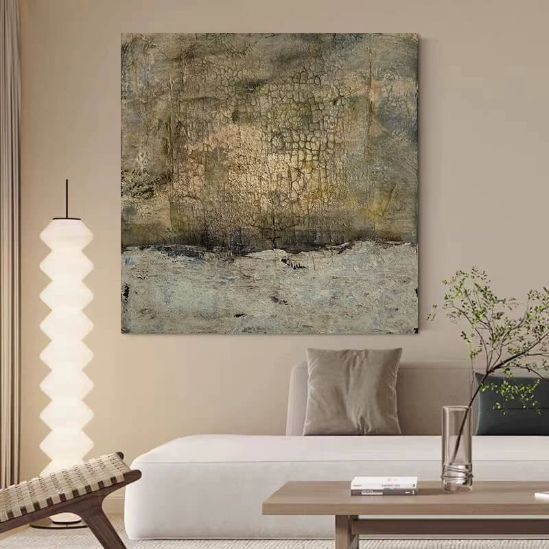 Wabi-Sabi Abstract Art Painting #wbsb21e105