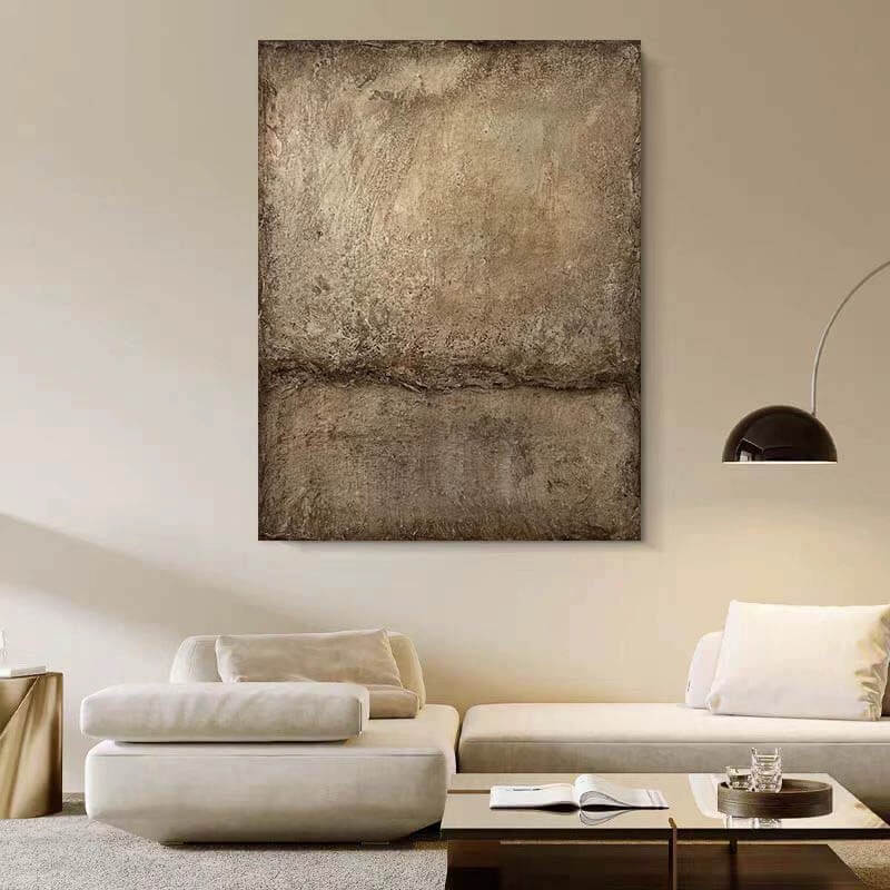 Pintura abstracta Wabi-Sabi #wbsb21e106