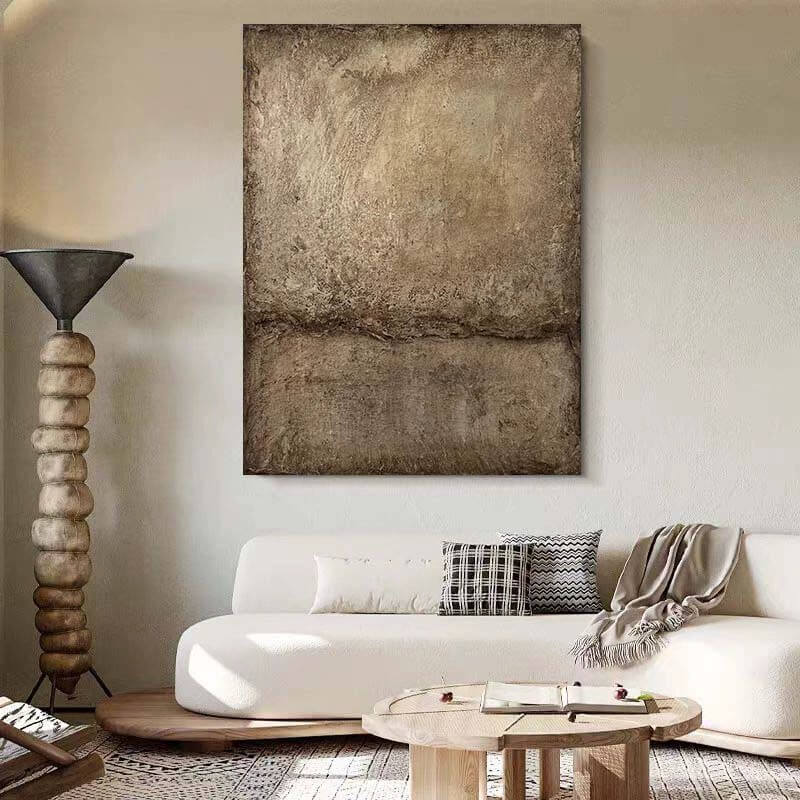 Pintura abstracta Wabi-Sabi #wbsb21e106