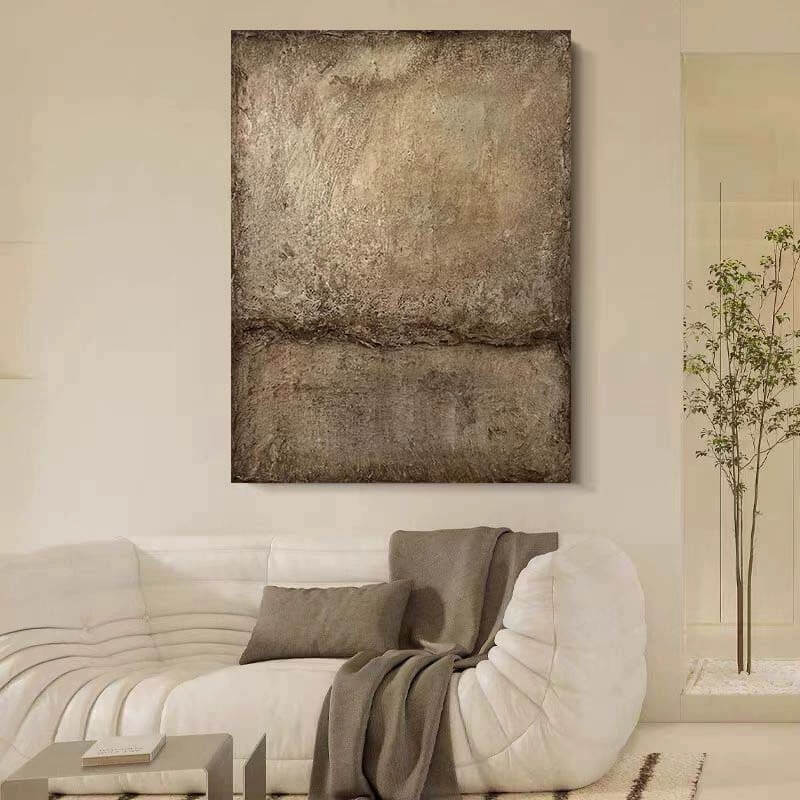 Pintura abstracta Wabi-Sabi #wbsb21e106