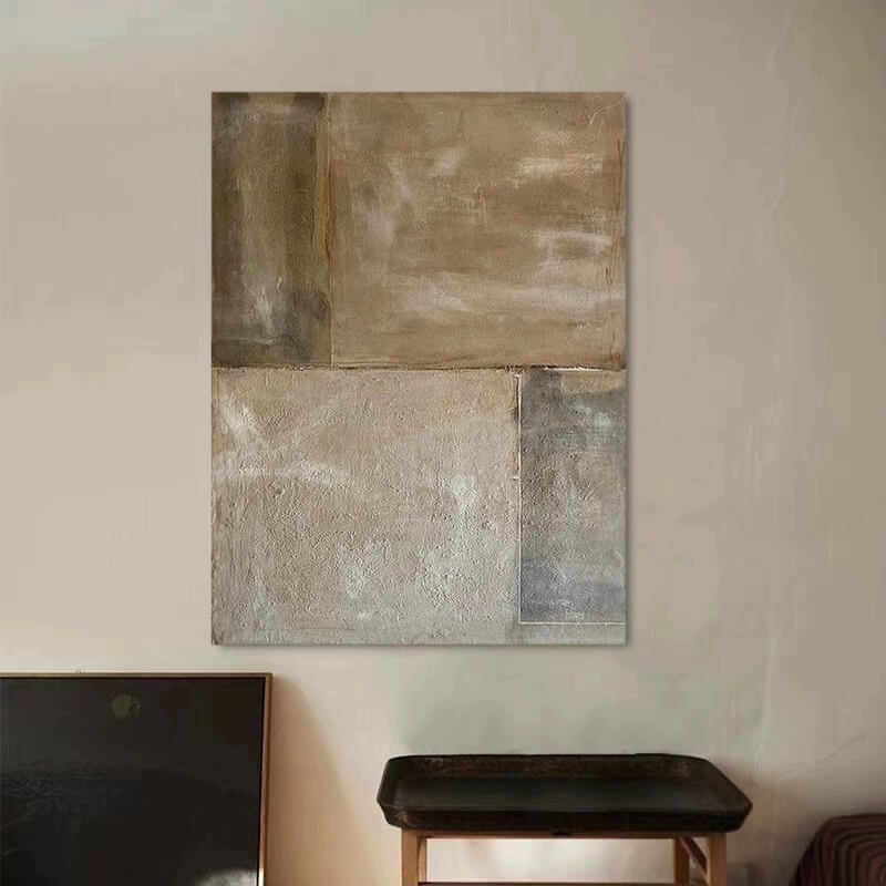 Wabi-Sabi Abstract Art Painting #wbsb21e108