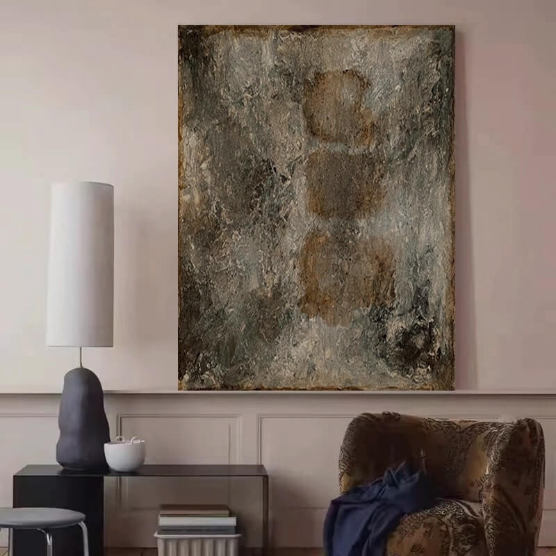 Wabi-Sabi Abstract Art Painting #wbsb21e109