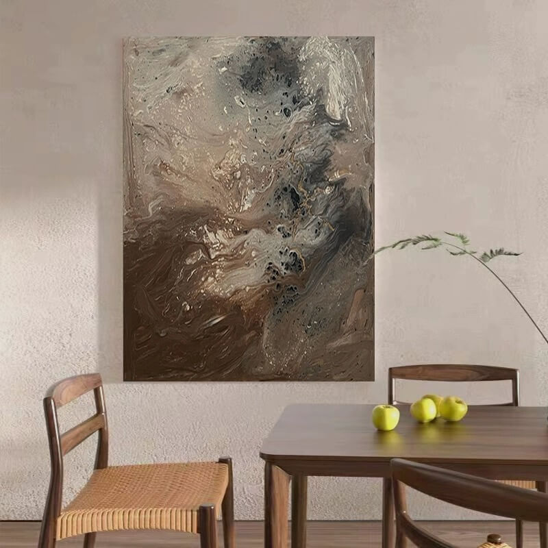 Wabi-Sabi Abstract Art Painting #wbsb21e110