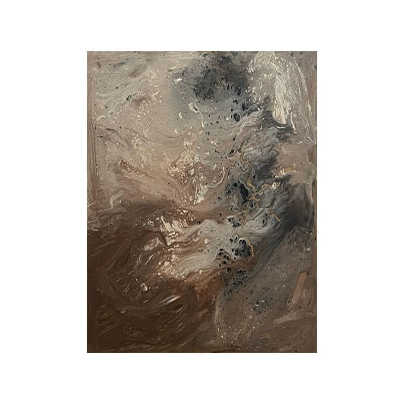 Pintura abstracta Wabi-Sabi #wbsb21e110
