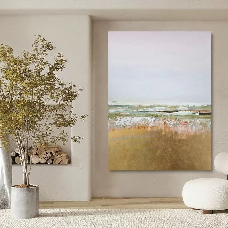 Wabi-Sabi Abstract Art Painting #wbsb21e111