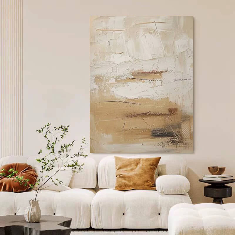 Wabi-Sabi Abstract Art Painting #wbsb21e112