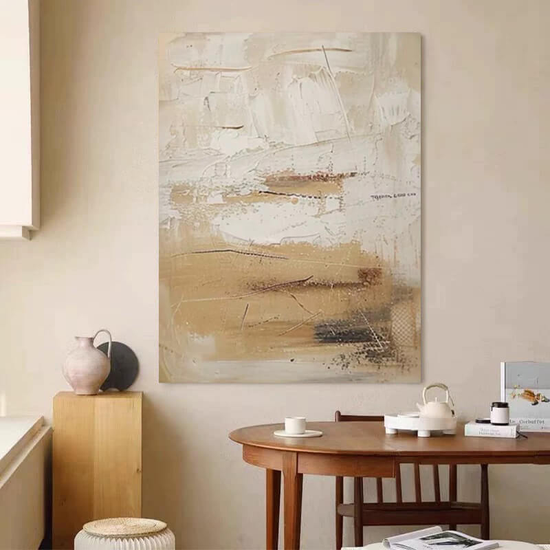 Wabi-Sabi Abstract Art Painting #wbsb21e112