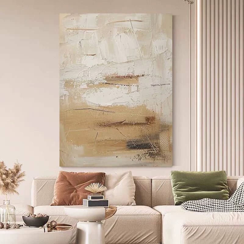 Wabi-Sabi Abstract Art Painting #wbsb21e112