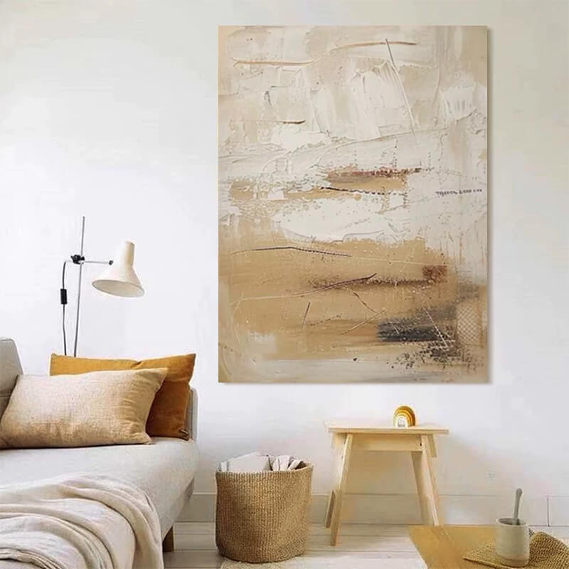 Wabi-Sabi Abstract Art Painting #wbsb21e112