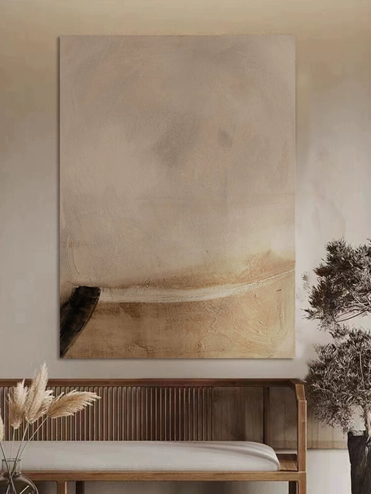 Wabi-Sabi Abstract Art Painting #wbsb21e113