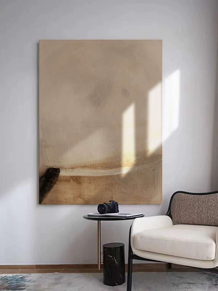 Wabi-Sabi Abstract Art Painting #wbsb21e113