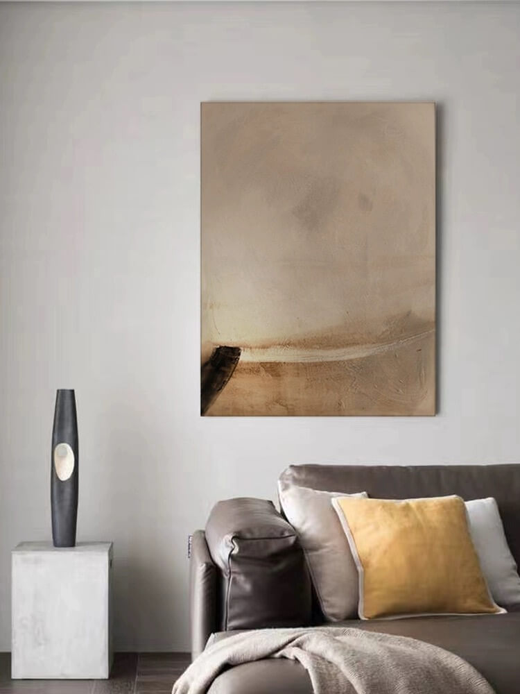 Wabi-Sabi Abstract Art Painting #wbsb21e113