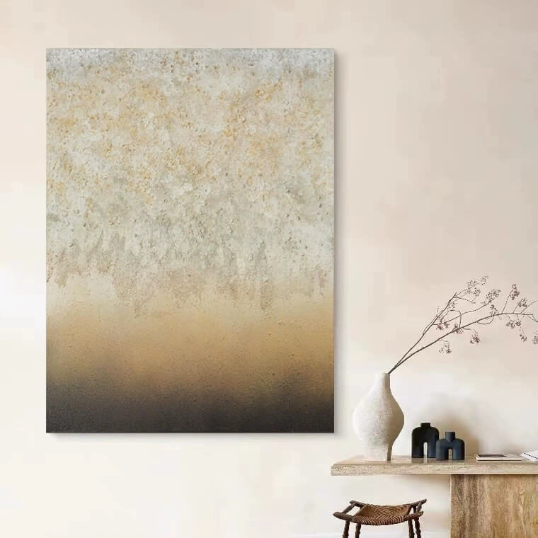 Wabi-Sabi Abstract Art Painting #wbsb21e115