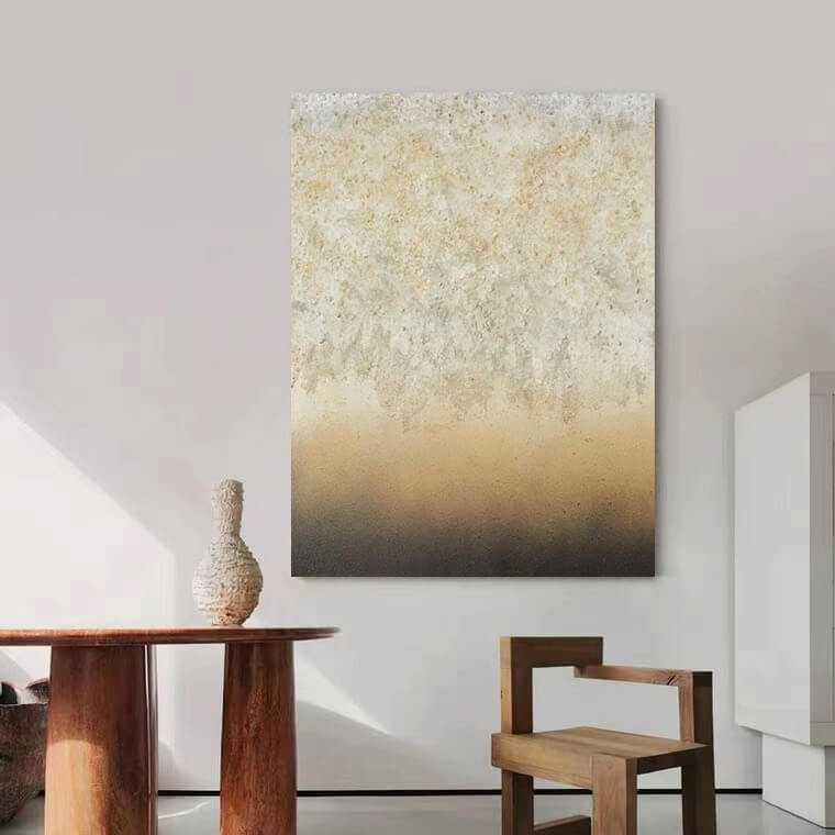 Wabi-Sabi Abstract Art Painting #wbsb21e115