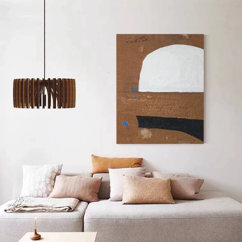 Wabi-Sabi Abstract Art Painting #wbsb21e116