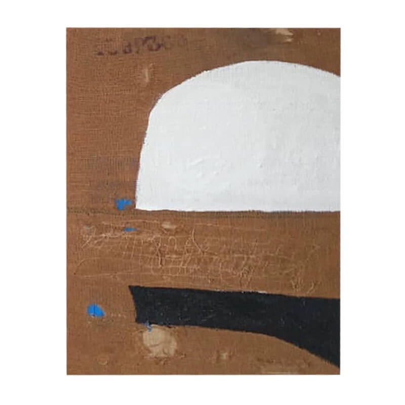 Pintura abstracta Wabi-Sabi #wbsb21e116