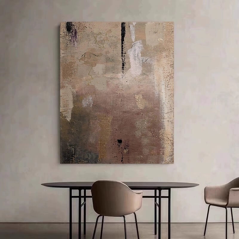 Wabi-Sabi Abstract Art Painting #wbsb21e117