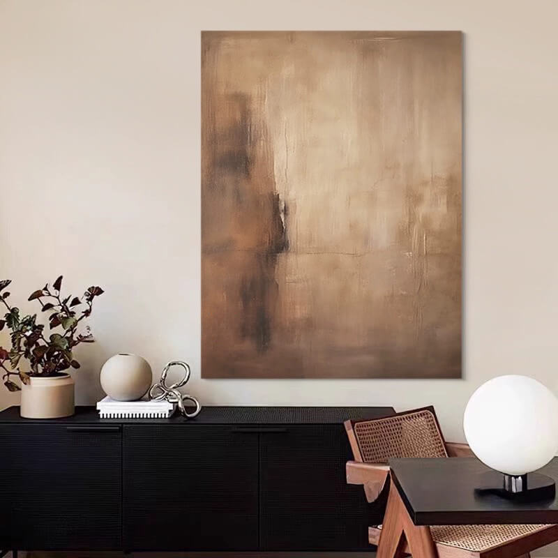 Wabi-Sabi Abstract Art Painting #wbsb21e118