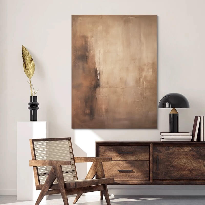 Wabi-Sabi Abstract Art Painting #wbsb21e118