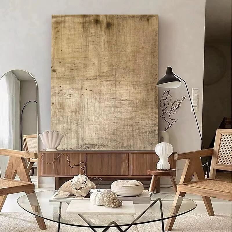 Wabi-Sabi Abstract Art Painting #WBSB21e11