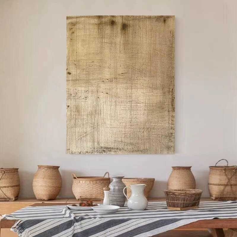 Wabi-Sabi Abstract Art Painting #WBSB21e11