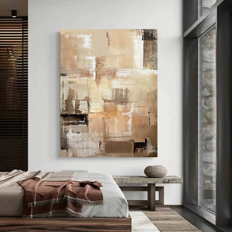 Wabi-Sabi Abstract Art Painting #wbsb21e120