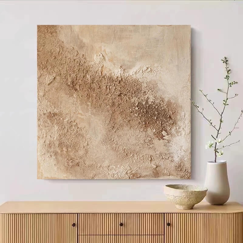 Wabi-Sabi Abstract Art Painting #wbsb21e121