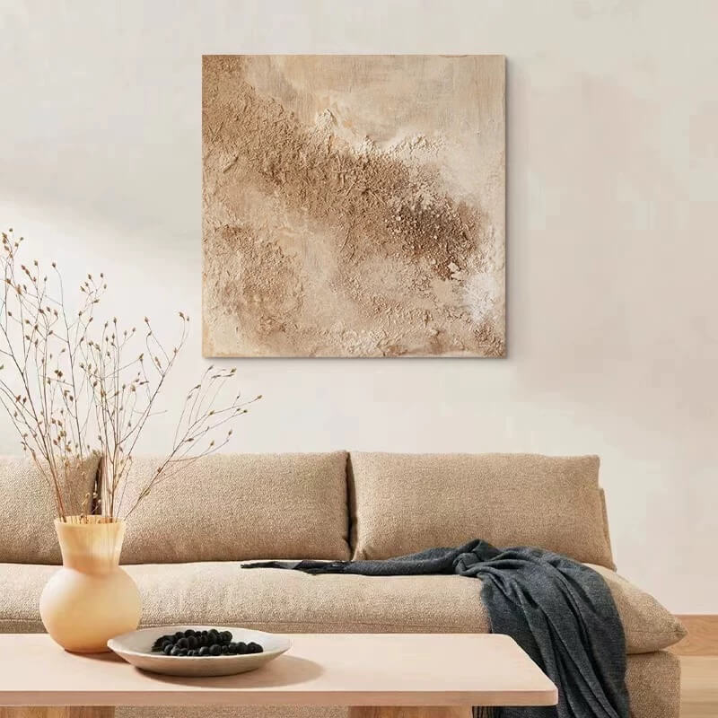 Wabi-Sabi Abstract Art Painting #wbsb21e121