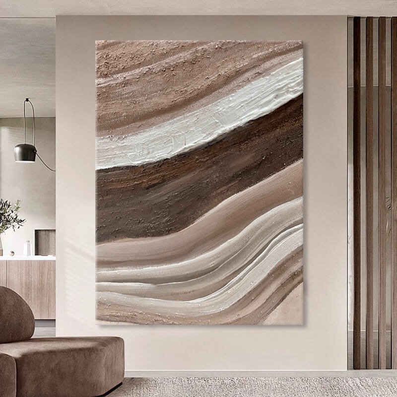 Wabi-Sabi Abstract Art Painting #wbsb21e122