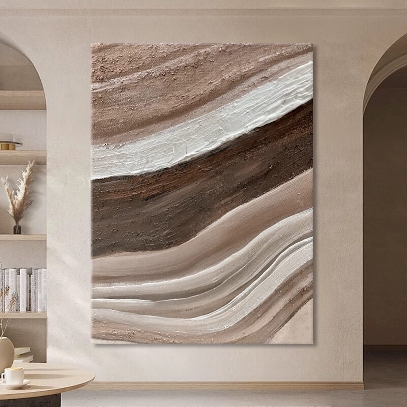 Wabi-Sabi Abstract Art Painting #wbsb21e122