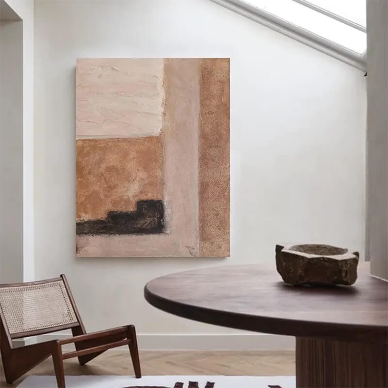 Wabi-Sabi Abstract Art Painting #wbsb21e123