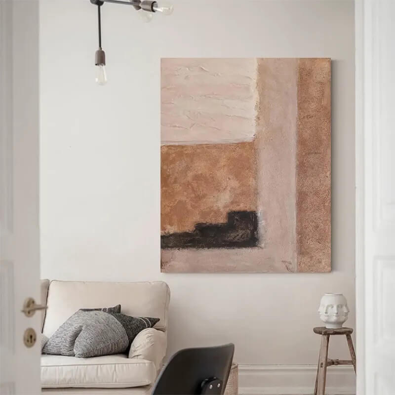 Wabi-Sabi Abstract Art Painting #wbsb21e123