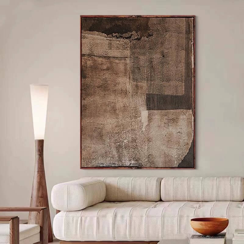 Wabi-Sabi Abstract Art Painting #wbsb21e125